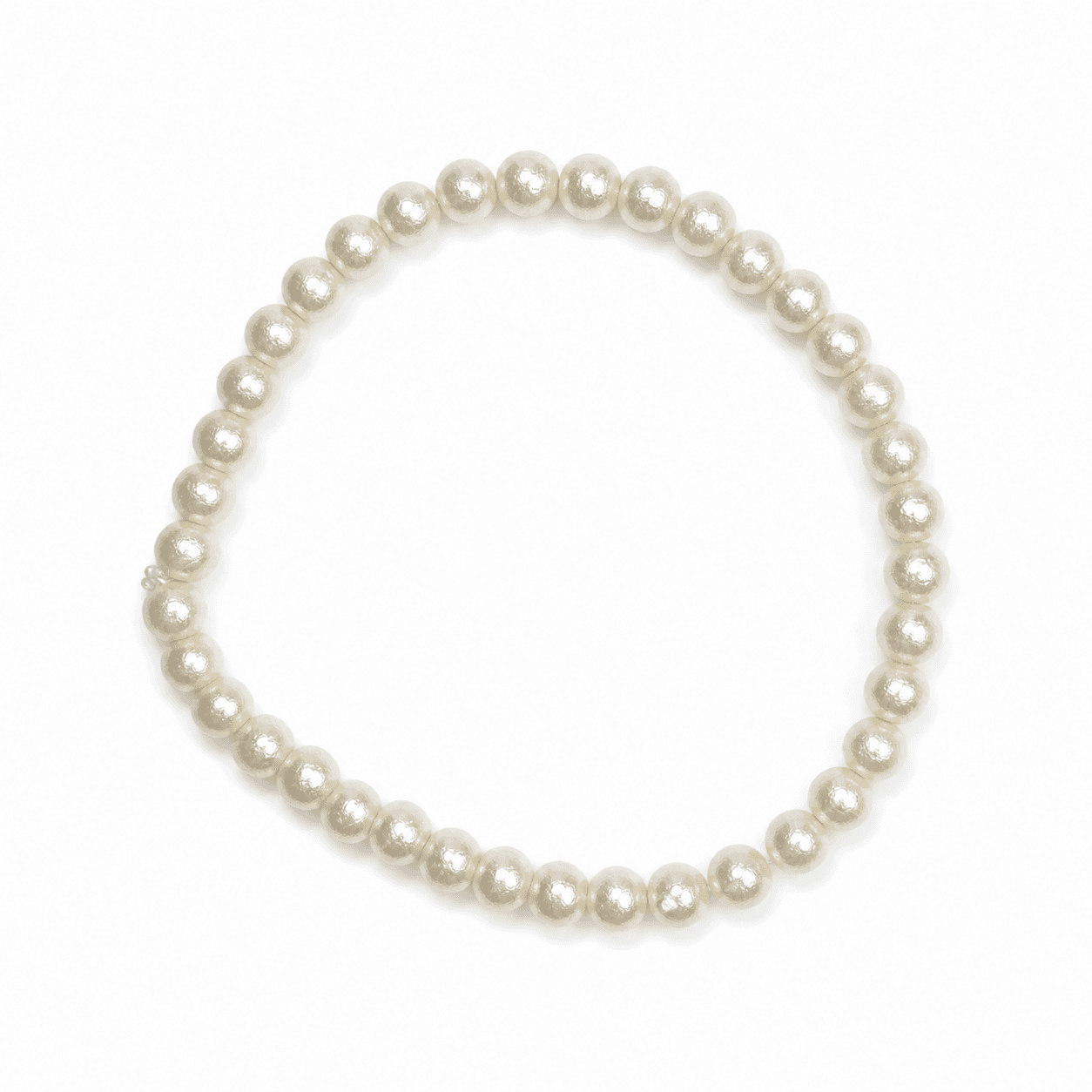 Classic White Pearl Bracelet