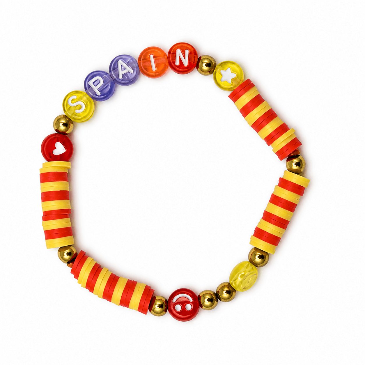 Spain Red & Yellow Bracelet